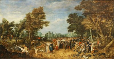 Allegorie des Waffenstillstands von Adriaen van de Venne
